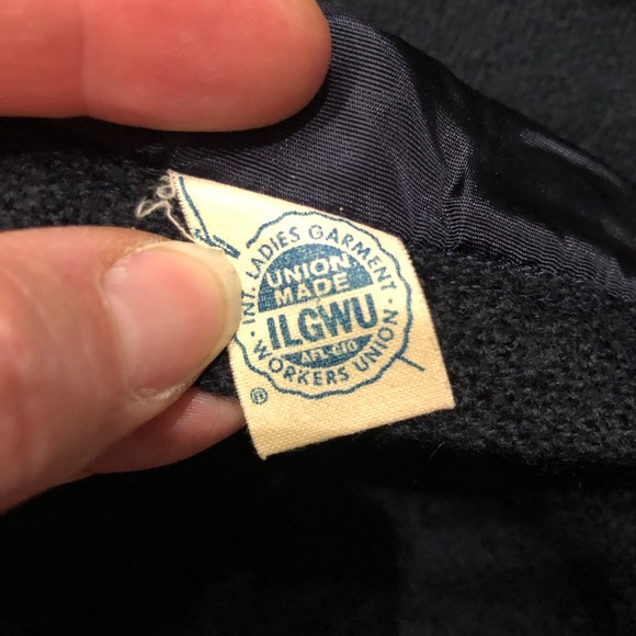 VTG 1950's Higbee’s 100% Wool Two Piece Tailored Jacket & Skirt, Union Made - Picture 5 of 12